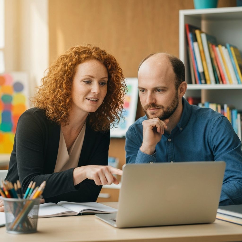 Teachers collaborating with TermPilot